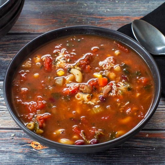 Easy Healthy Minestrone Soup