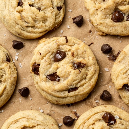 Vegan Chocolate Chip Cookies