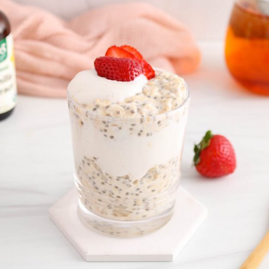 Vanilla overnight oats