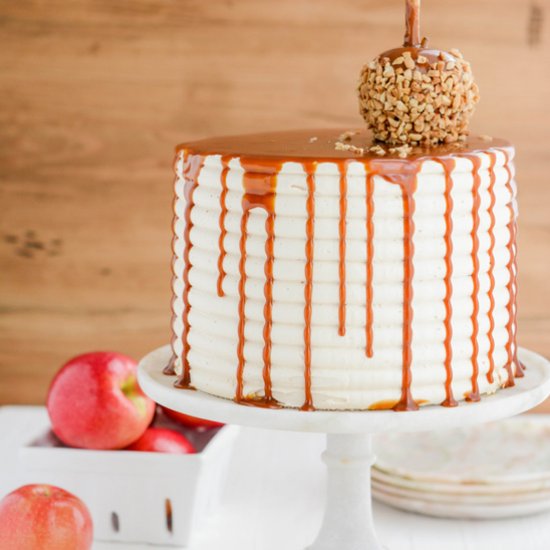 Caramel Apple Layer Cake