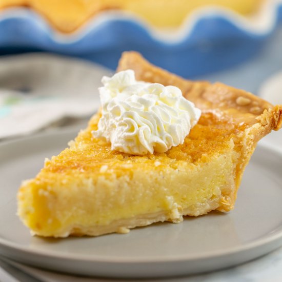 Bourbon Buttermilk Pie