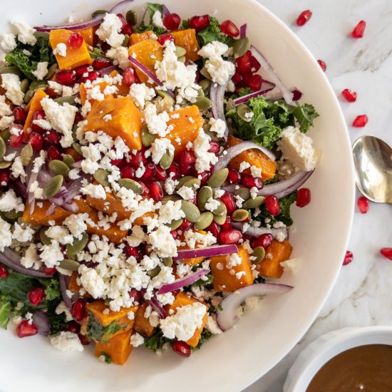 Kale Sweet Potato Quinoa Salad