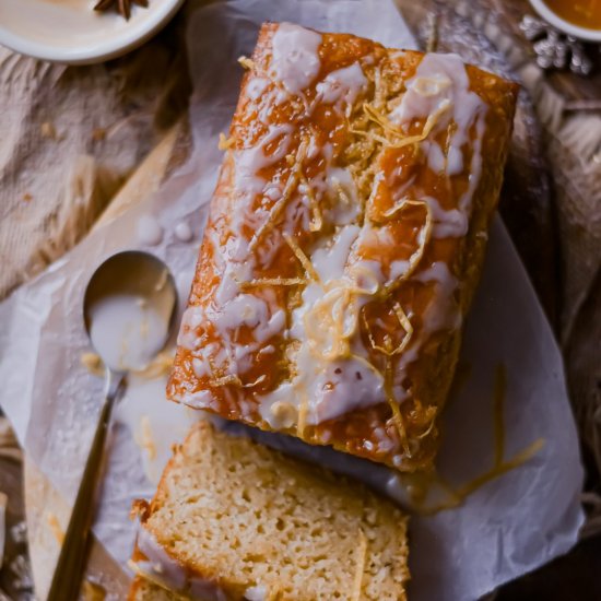 Vegan Lemon & Chaï Loaf Cake