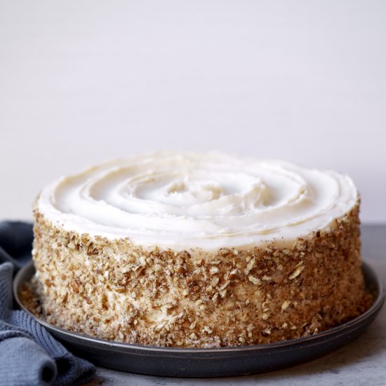 Gluten-Free Butter Pecan Cake