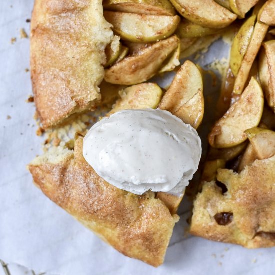 Vegan Apple Galette