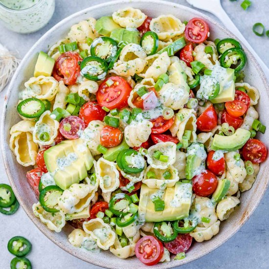 CILANTRO LIME PASTA SALAD RECIPE