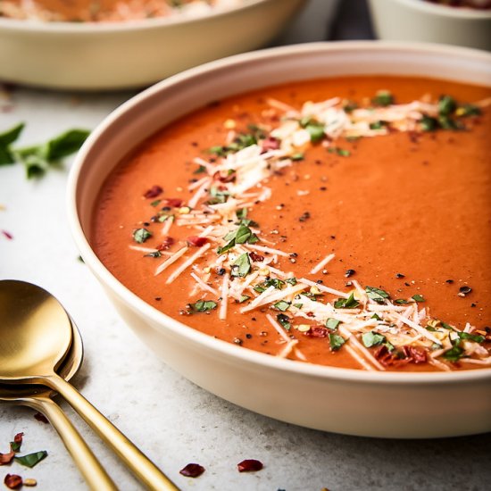 Roasted Red Pepper Soup