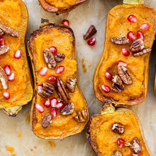 Twice-Baked Honeynut Squash