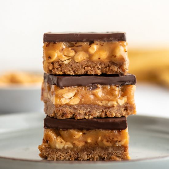 Millionaire’s Biscoff Bars