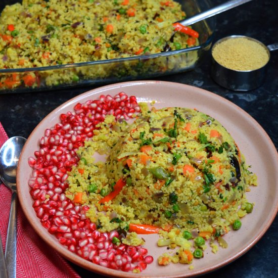 Couscous Savoury Meal / Upma