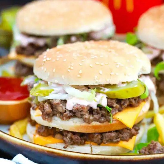 Juicy Big Mac Sloppy Joes