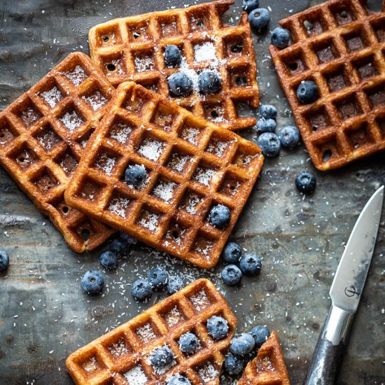 Basic gluten free waffles