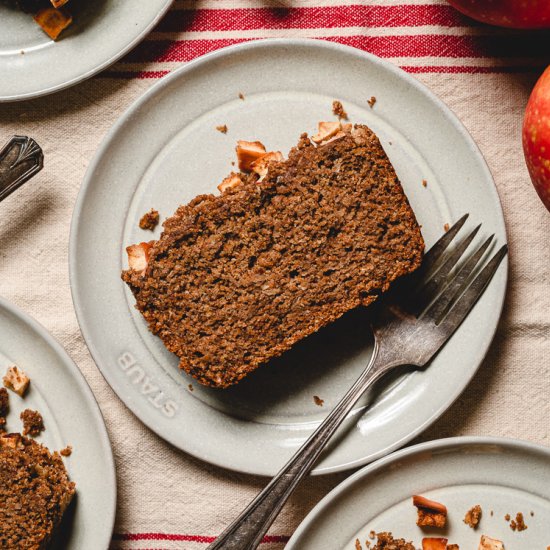 Vegan Cinnamon Apple Bread