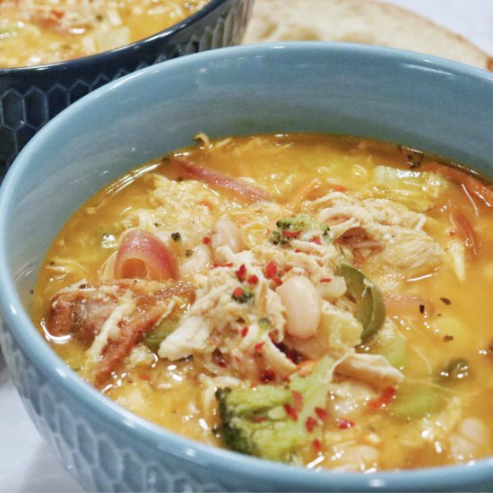 Creamy Chicken Chili Soup