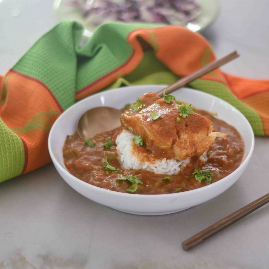 Easy Seafood Etouffee