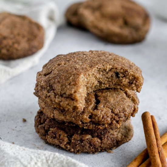 Keto Gluten Free Snickerdoodles