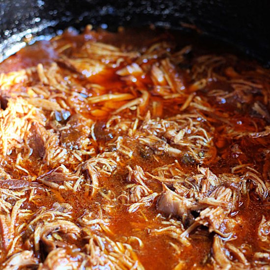 Slow Cooker Pulled BBQ Chicken