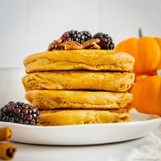 Vegan Pumpkin Pancakes