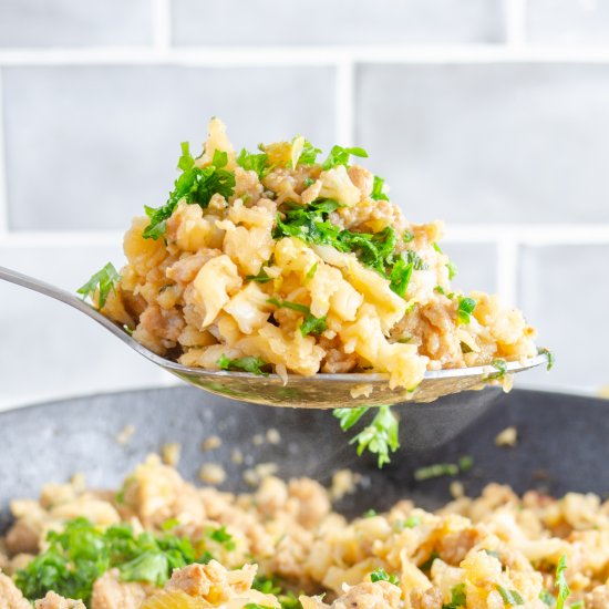 Savoury Low Carb Stovetop Stuffing