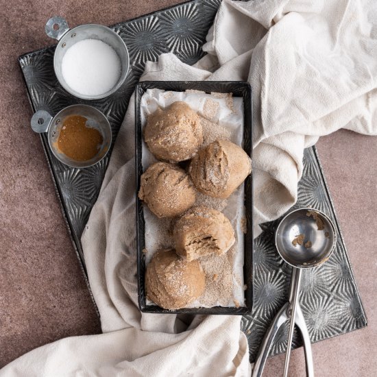 Edible Snickerdoodle Cookie Dough