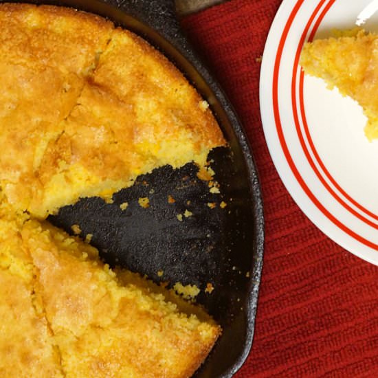 Sweet Southern Cornbread