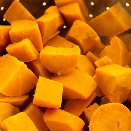 How to Boil Sweet Potatoes