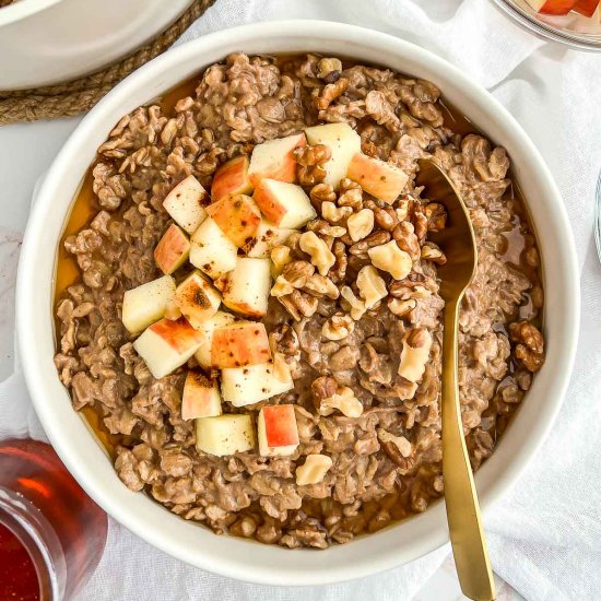 Cinnamon Spice Oatmeal Recipe V, GF