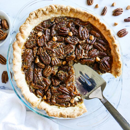 Gooey Butterscotch Pecan Pie