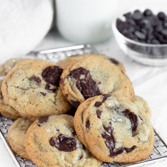 Sourdough Chocolate Chip Cookies