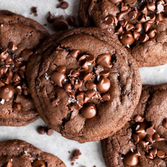 Double Chocolate Cookies