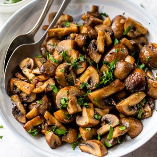 Garlic Butter Mushrooms