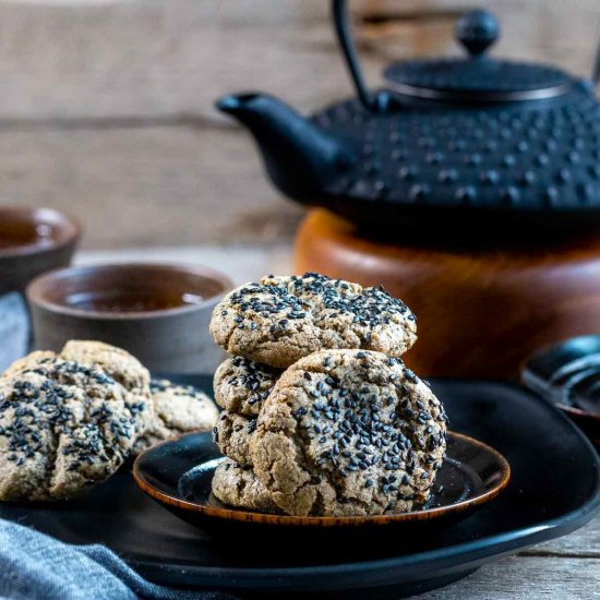 Black Sesame Cookies