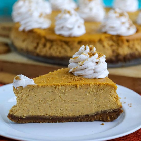 Pumpkin pie cheesecake