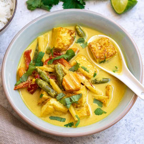 Vegan Thai Yellow Curry