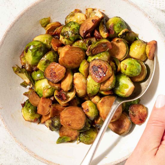 Marinated Balsamic Brussel Sprouts