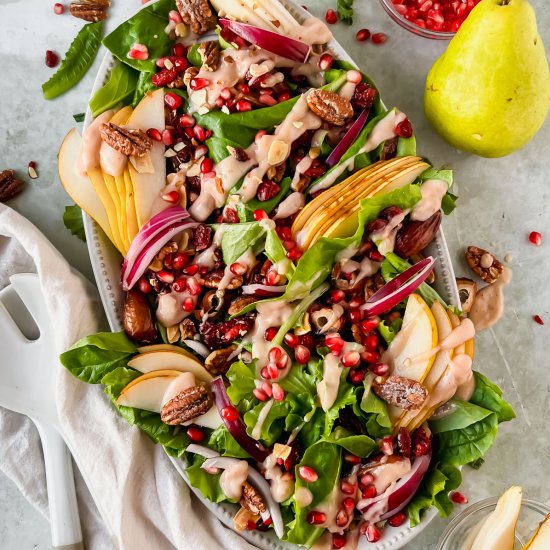 Pear and Pecan Salad