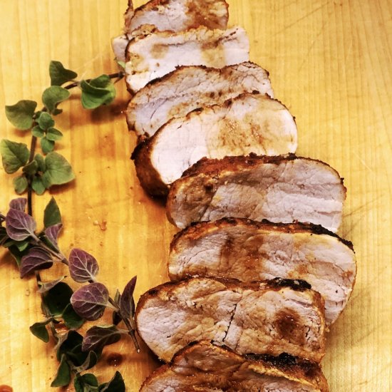 Juicy Baked Pork Tenderloin