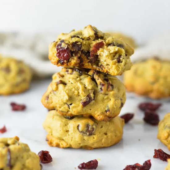 Cranberry Chocolate Oatmeal Cookies