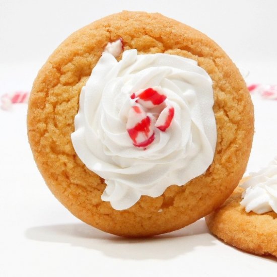 Vegan Candy Cane Cookies