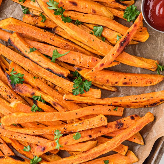 Crispy Sweet Potatoes