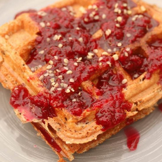 Vegan 7-Ingredient Waffles