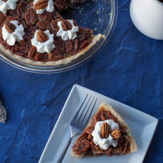 Maple Bourbon Pecan Pie