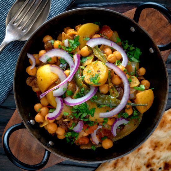 Indian Chana Aloo Curry