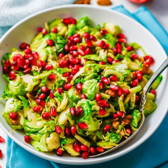 Brussels sprouts with pecans