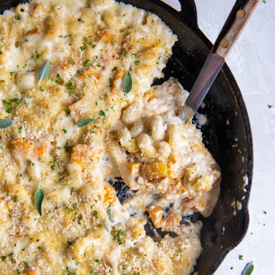 Butternut Squash Mac and Cheese