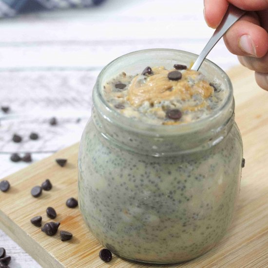 Peanut Butter Protein Chia Pudding