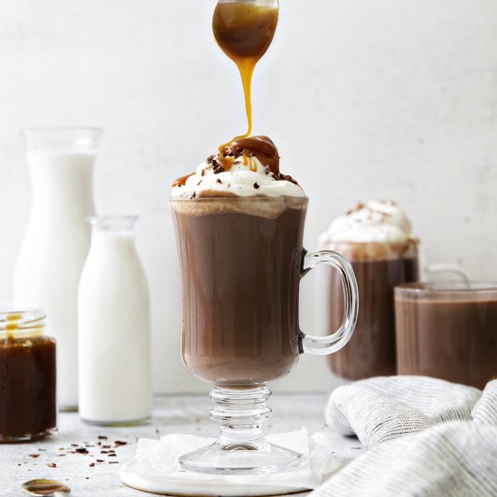 Salted Caramel Hot Chocolate