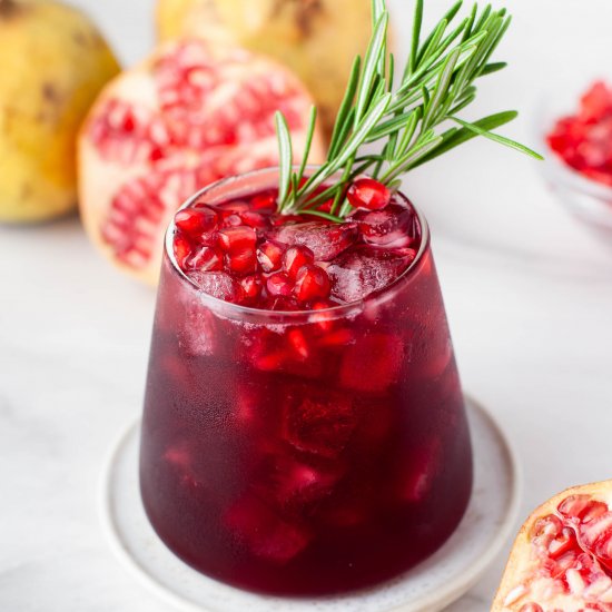 Hibiscus Pomegranate Margarita