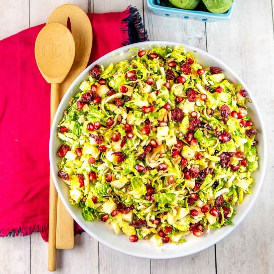 Shaved Brussels Sprout Salad