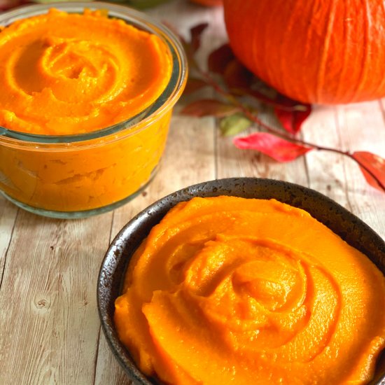 Instant Pot Pumpkin Puree